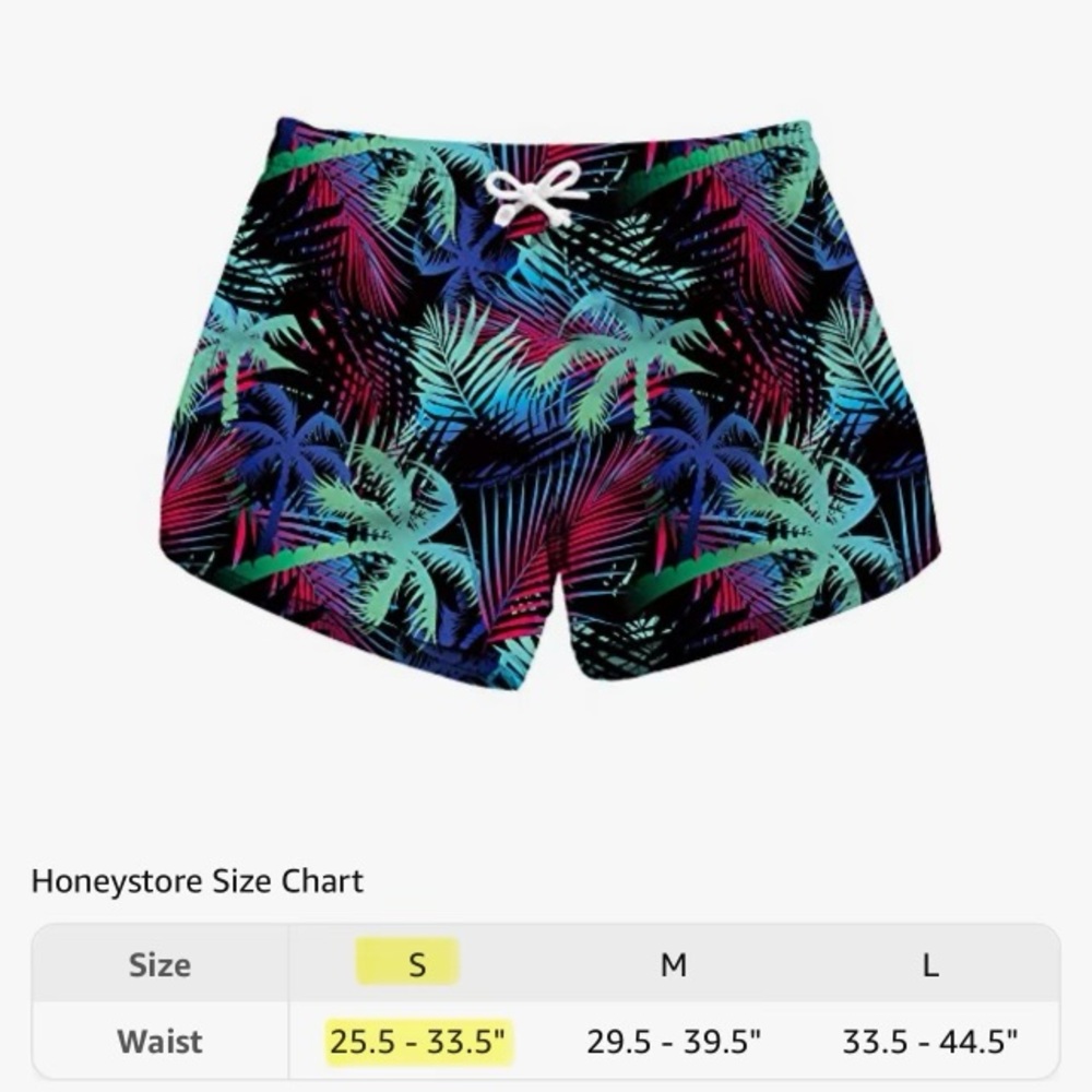 Two pairs of women’s small casual bored shorts